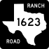 Ranch to Market Road 1623 marker