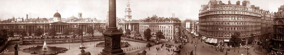 Trafalgar Square, 1908