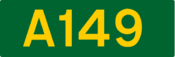 A149 road shield