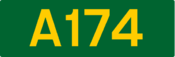 A174 road shield