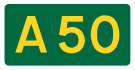 A50 road shield