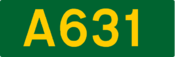 A631 road shield