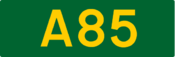 A85 road shield