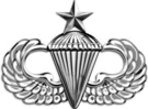 U.S. Army & Air Force Senior Parachutist Badge