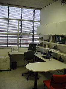 Typical professor's room located in Block A.