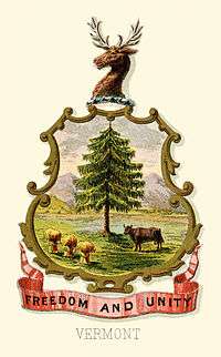 Vermont state coat of arms