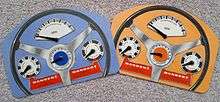 A pair of dashboards from Waddington's Formula 1.