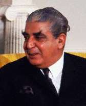 A portrait of Yahya Khan