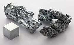 Image: Zinc, fragment and sublimed 99.995%