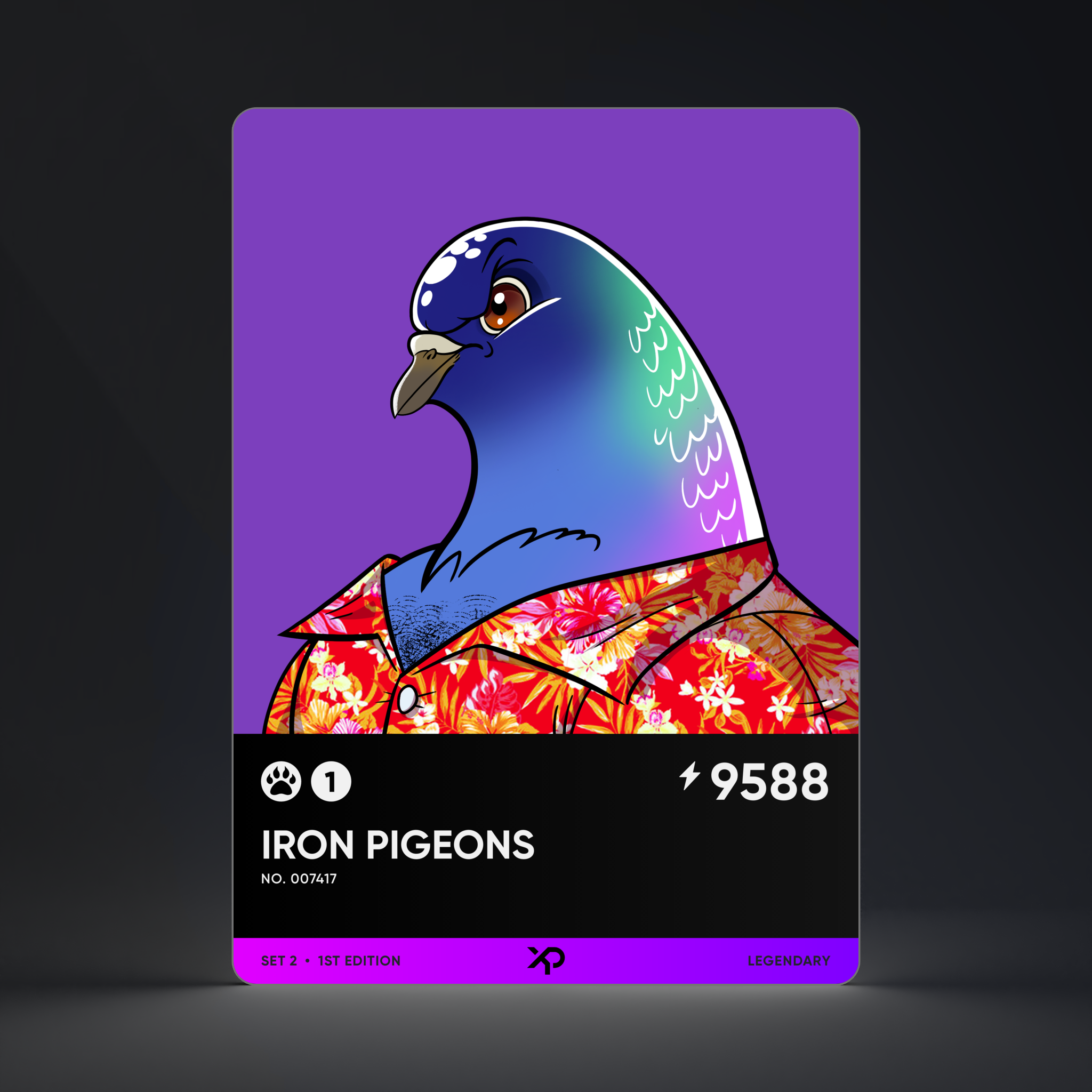Iron Pigeon #7417 1st Edition