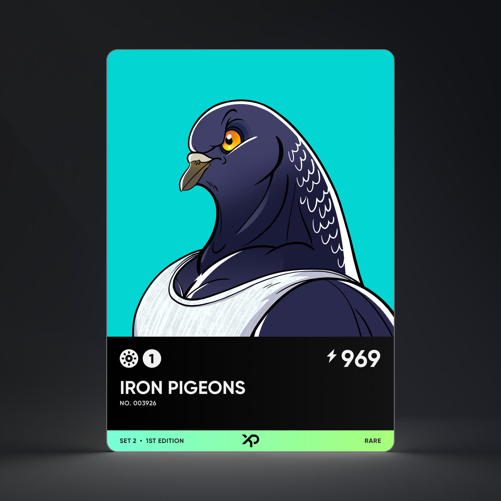 Iron Pigeon #3926 1st Edition