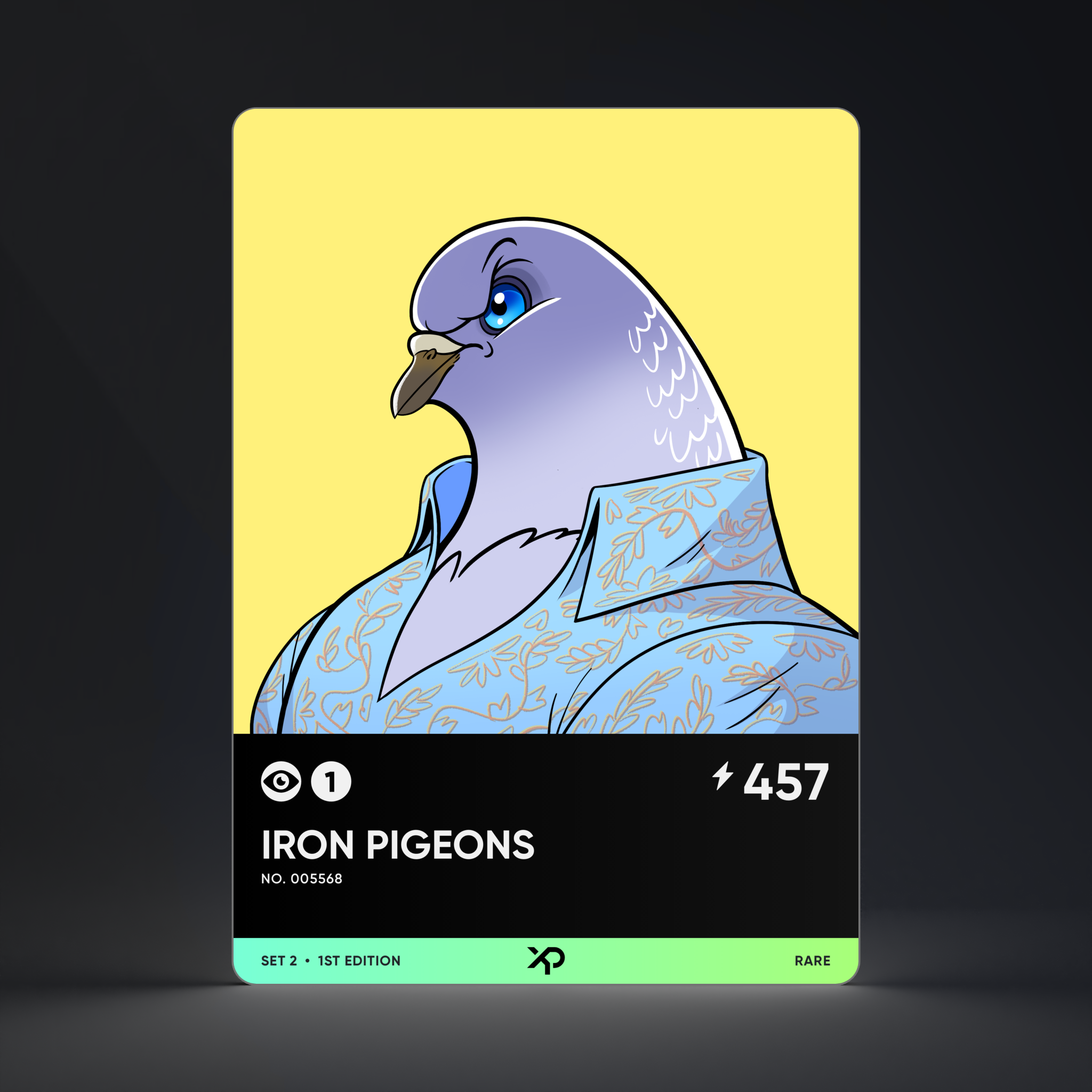 Iron Pigeon #5568 1st Edition