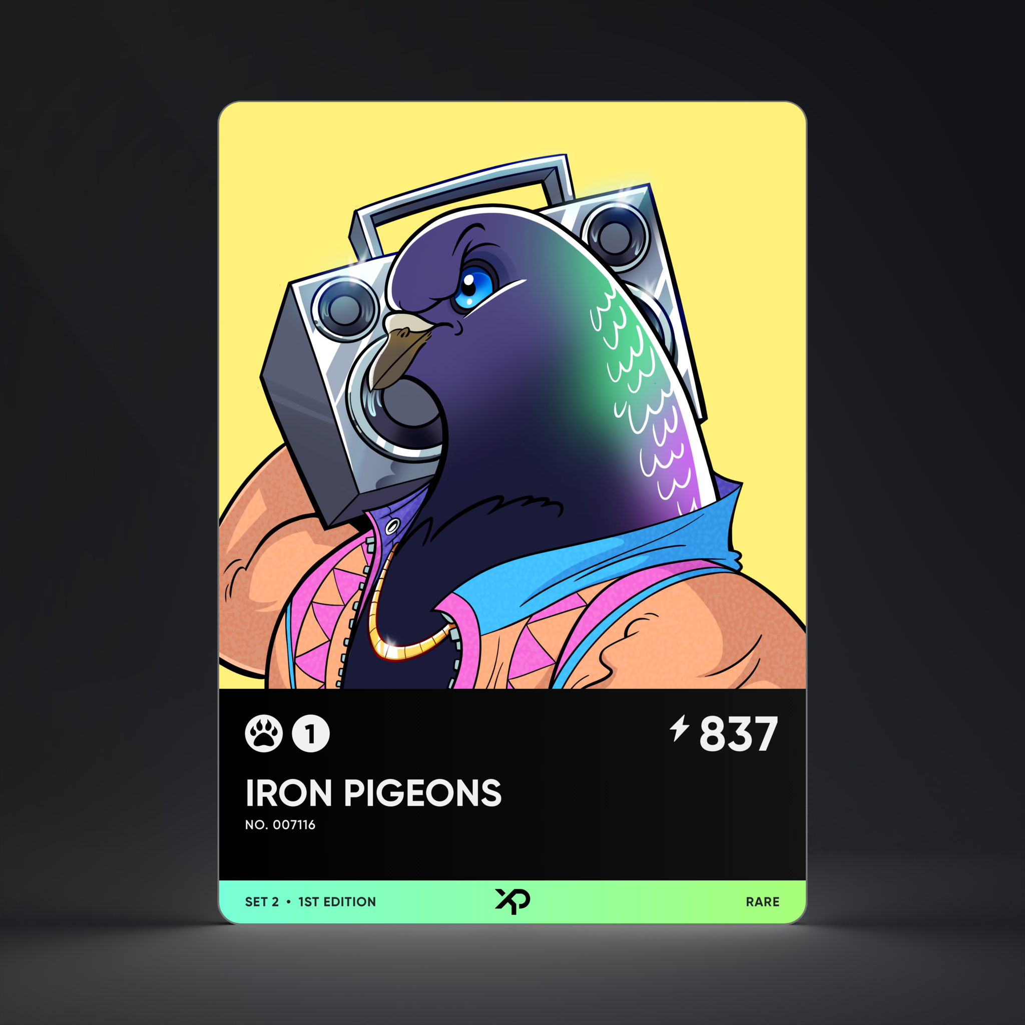 Iron Pigeon #7116 1st Edition