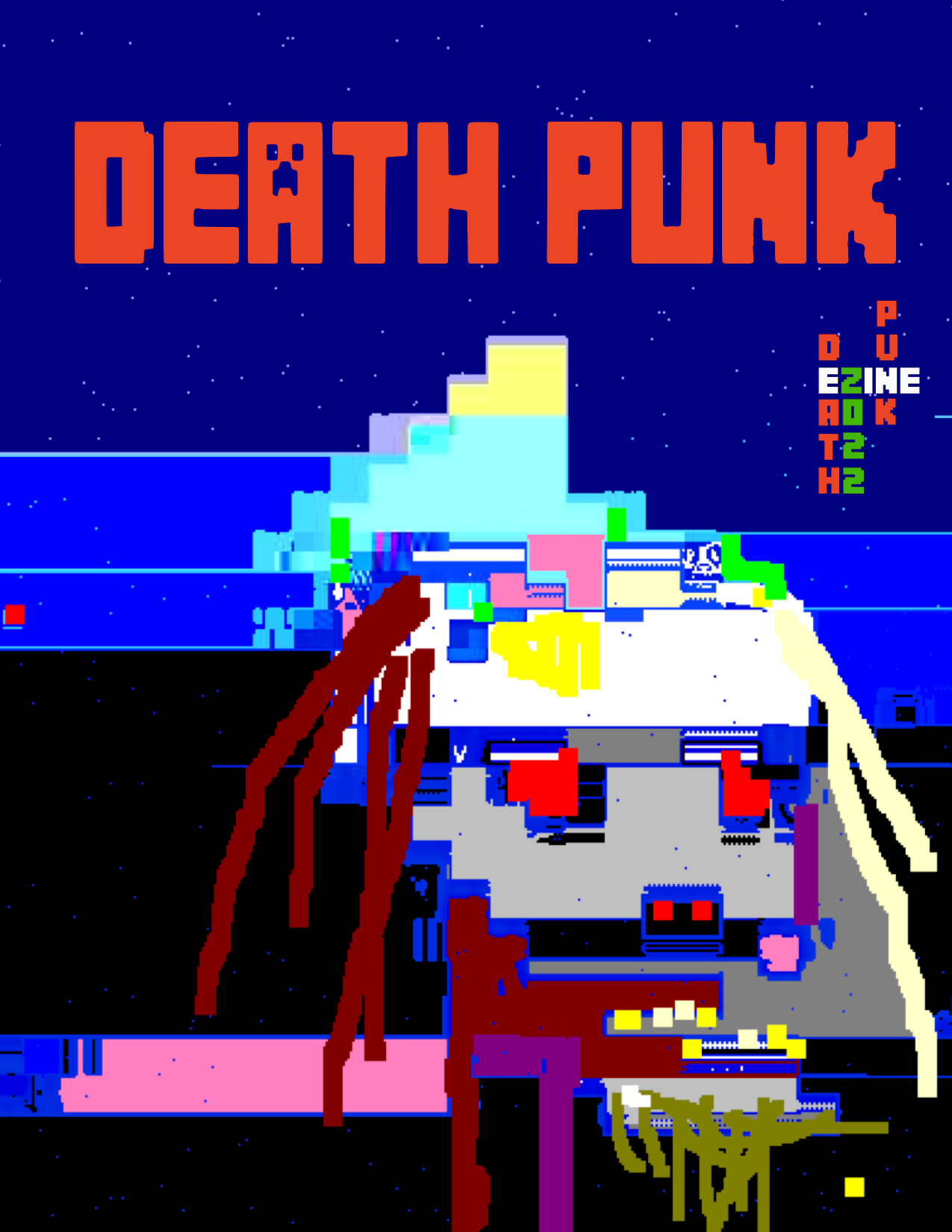 Nft DEATH PUNK Zine Issue 1 - FOREVER #199