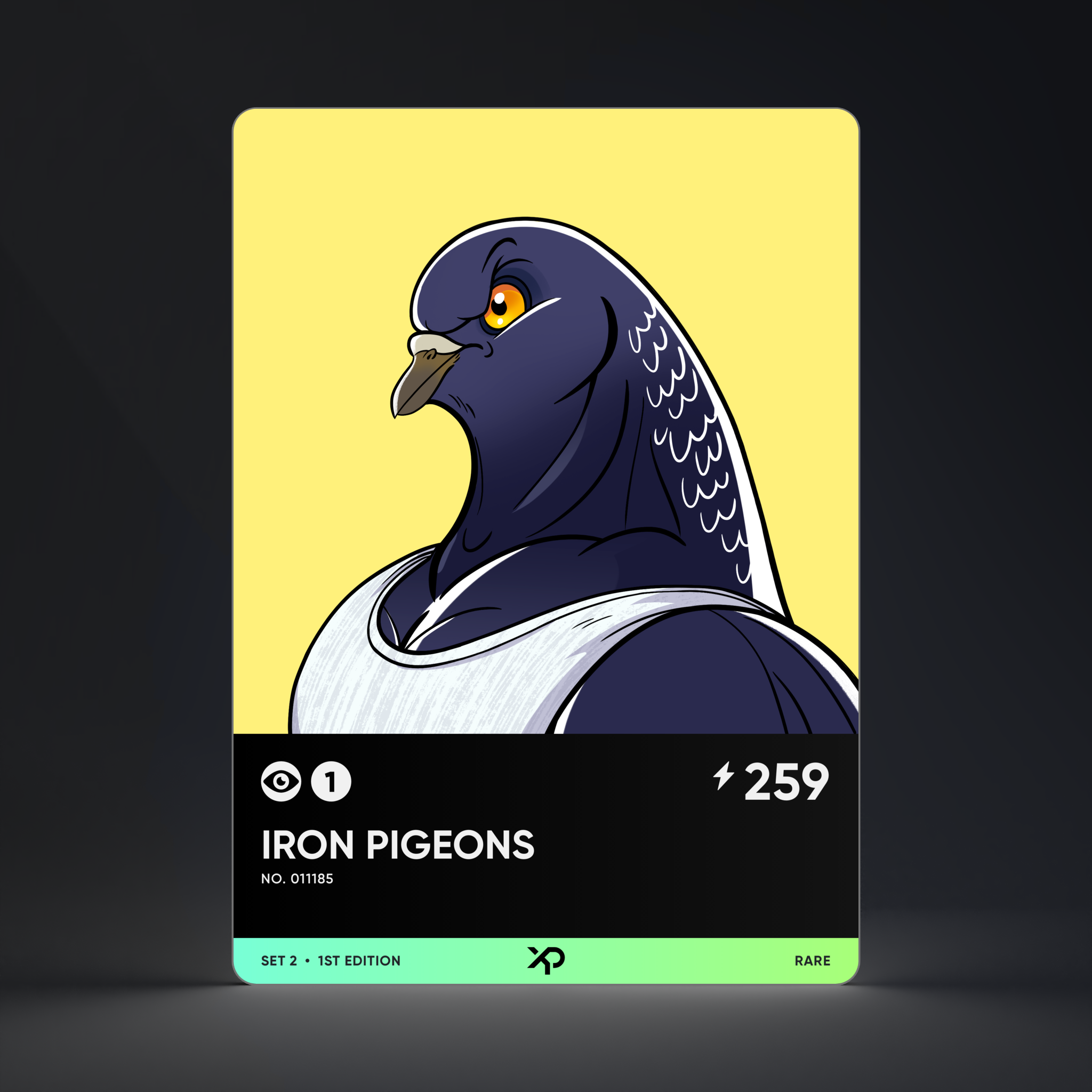 Iron Pigeon #11185 1st Edition