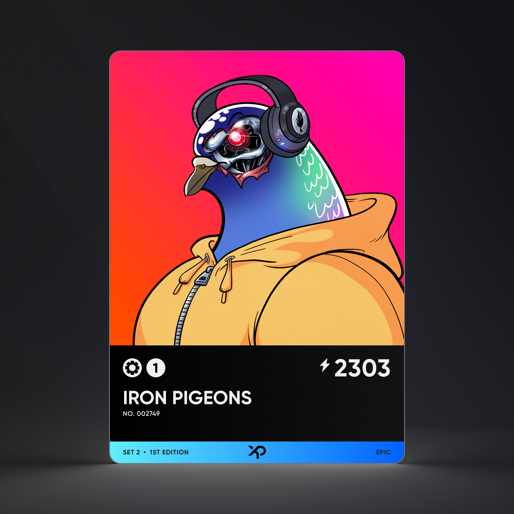 Iron Pigeon #2749 1st Edition