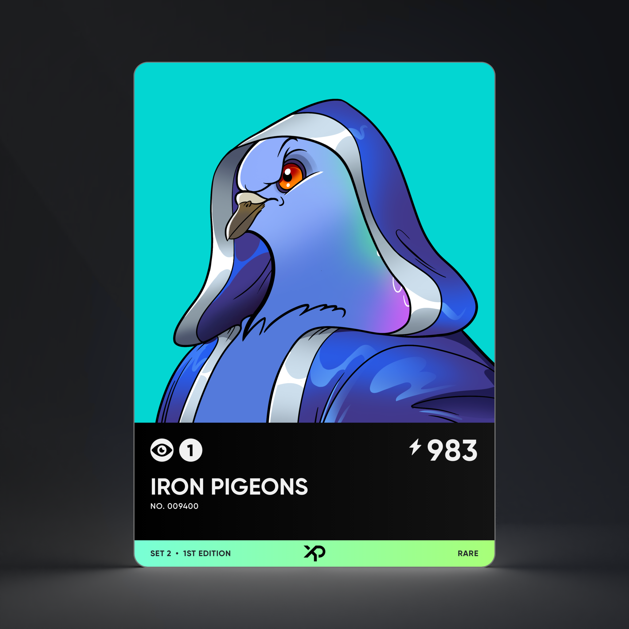 Iron Pigeon #9400 1st Edition