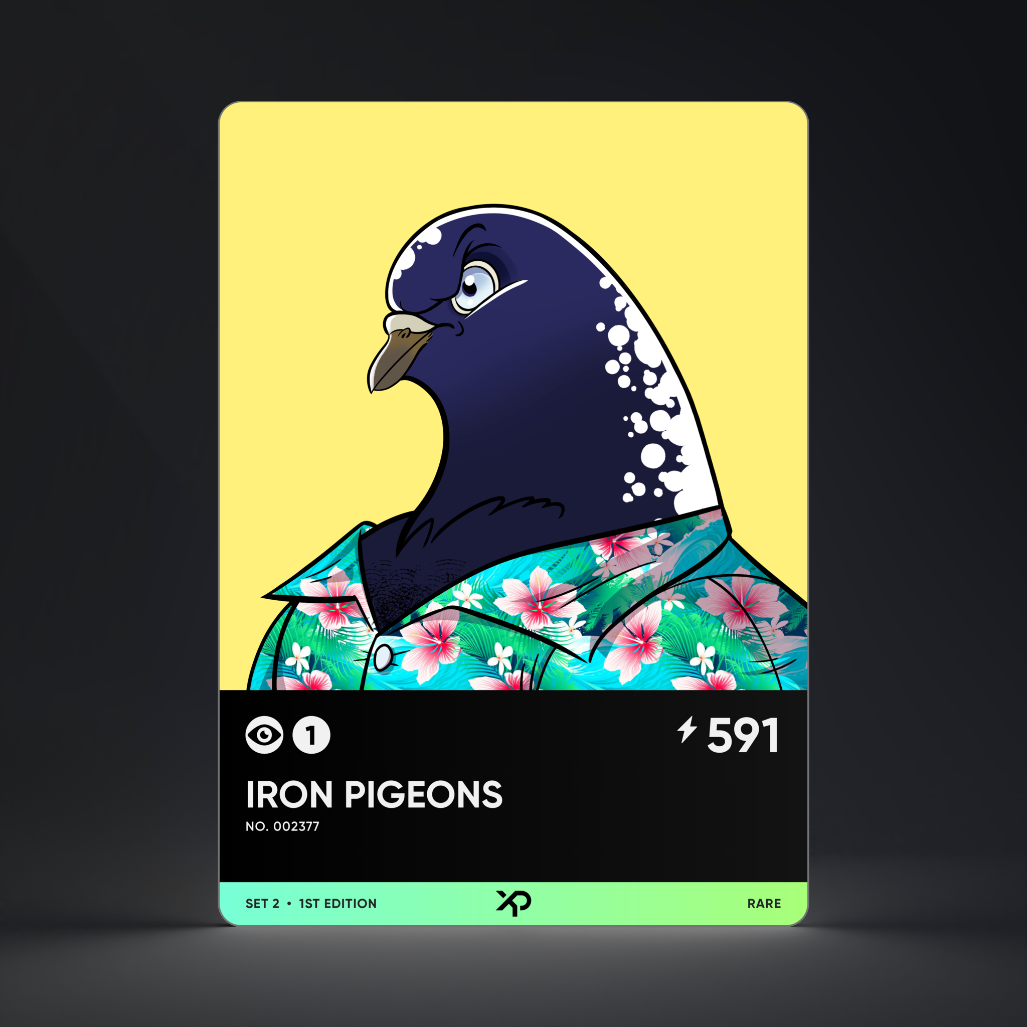Iron Pigeon #2377 1st Edition