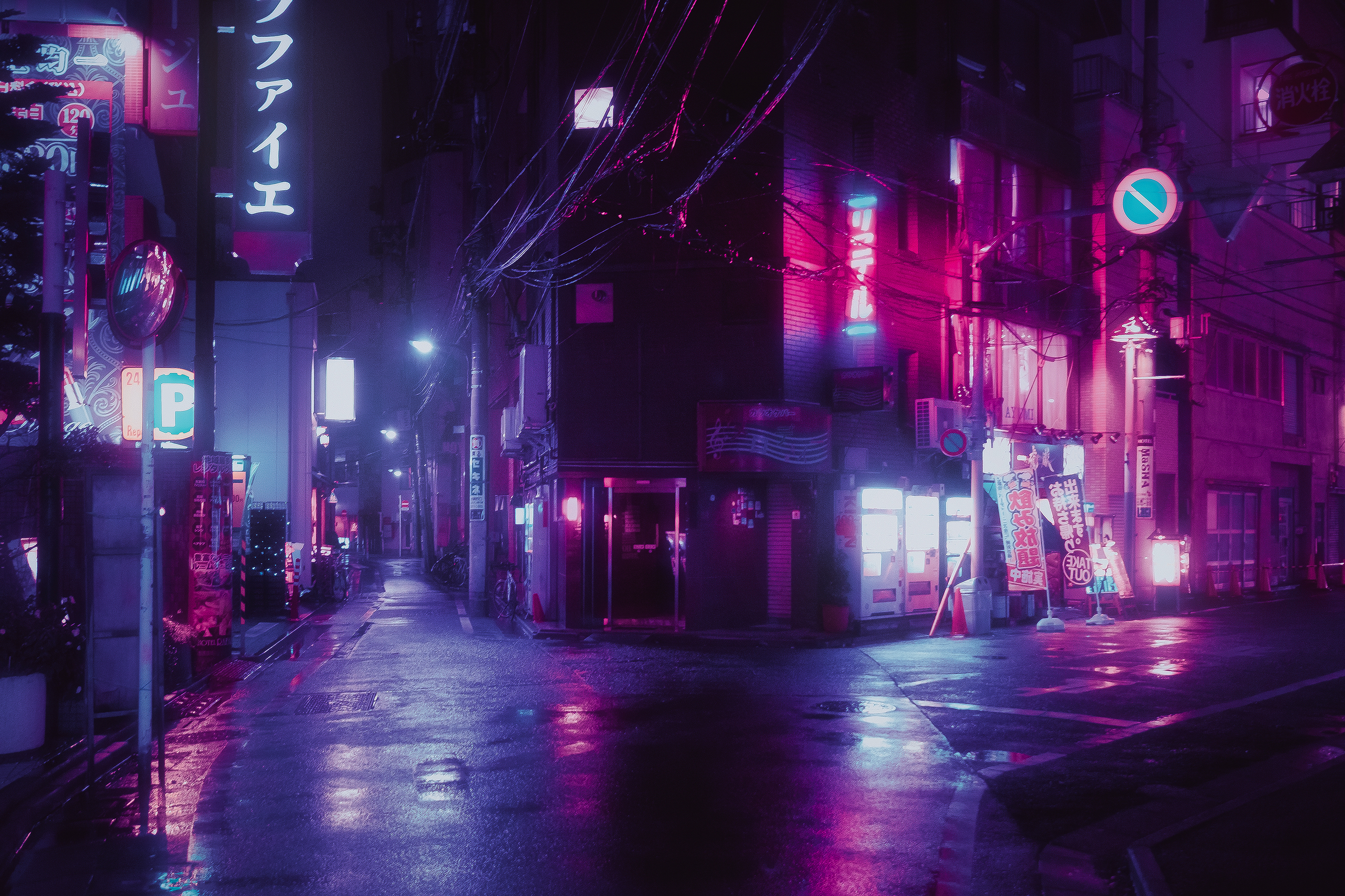 Tokyo night cyberpunk фото 60