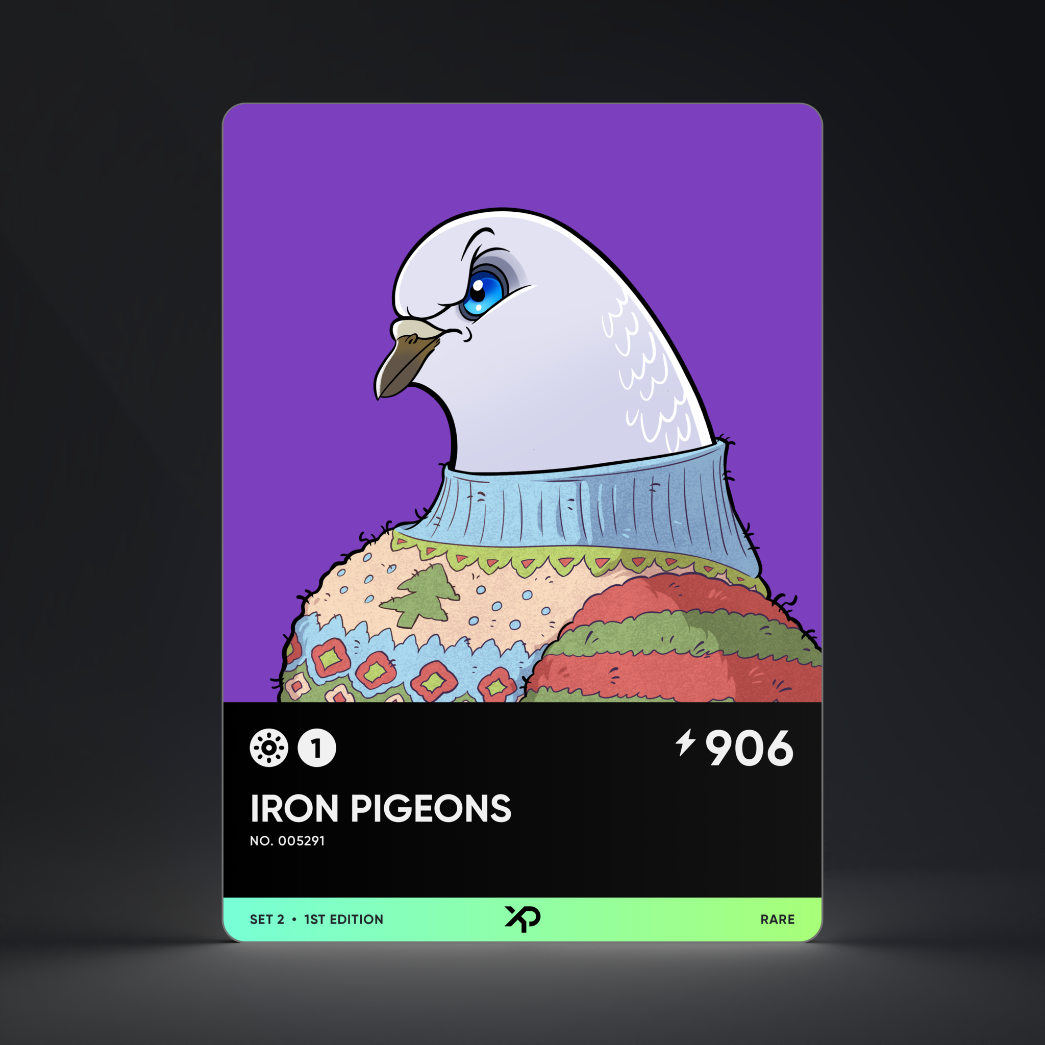 Iron Pigeon #5291 1st Edition