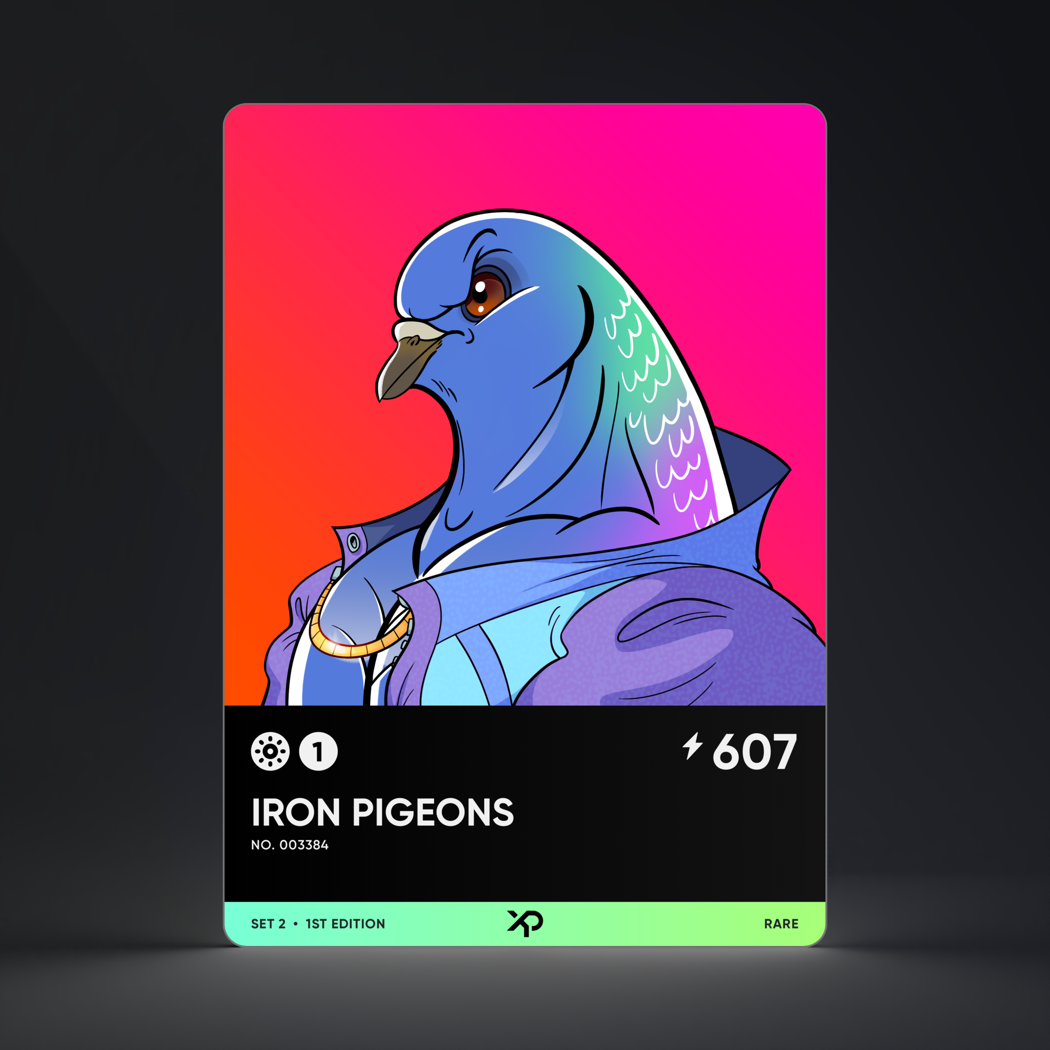 Iron Pigeon #3384 1st Edition