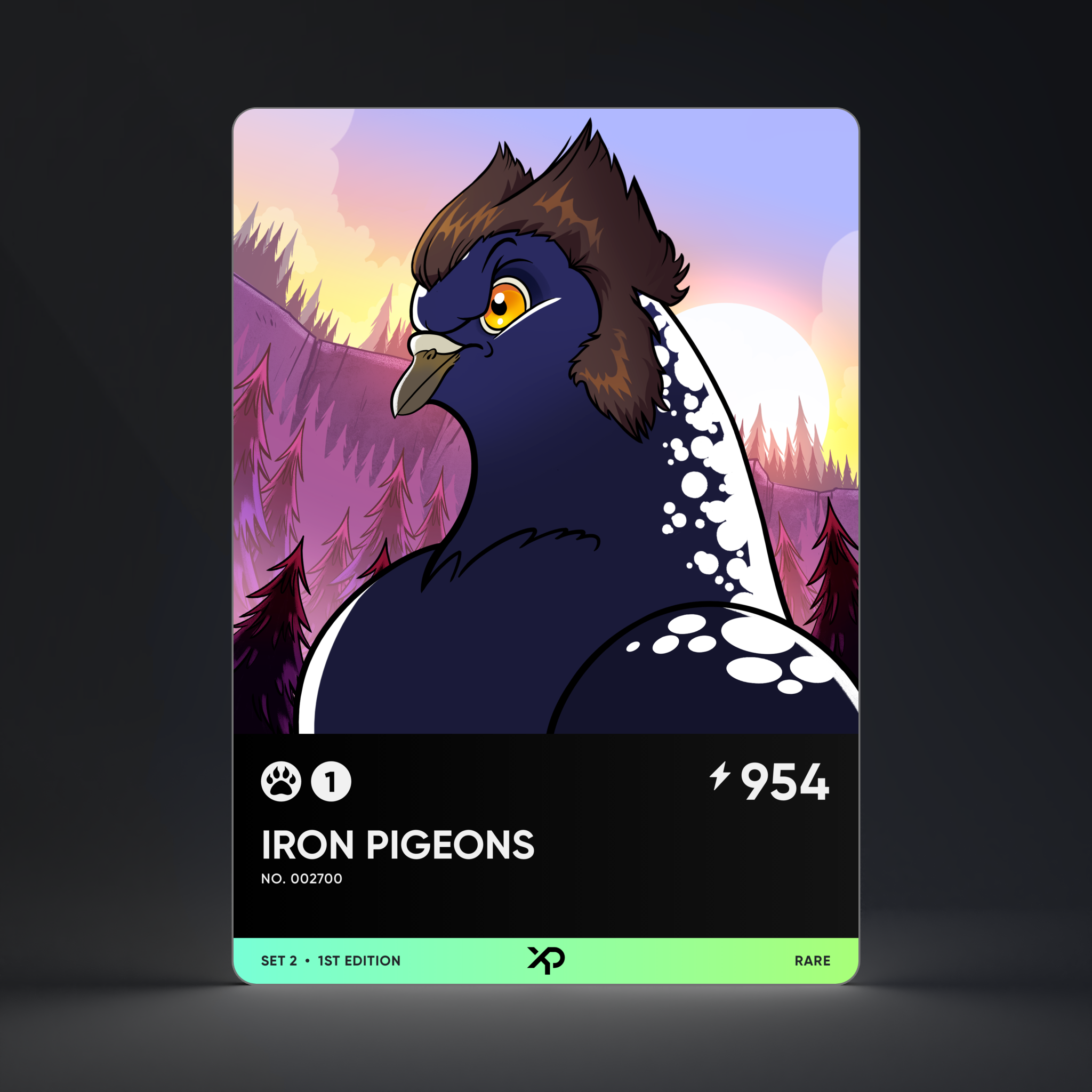 Iron Pigeon #2700 1st Edition