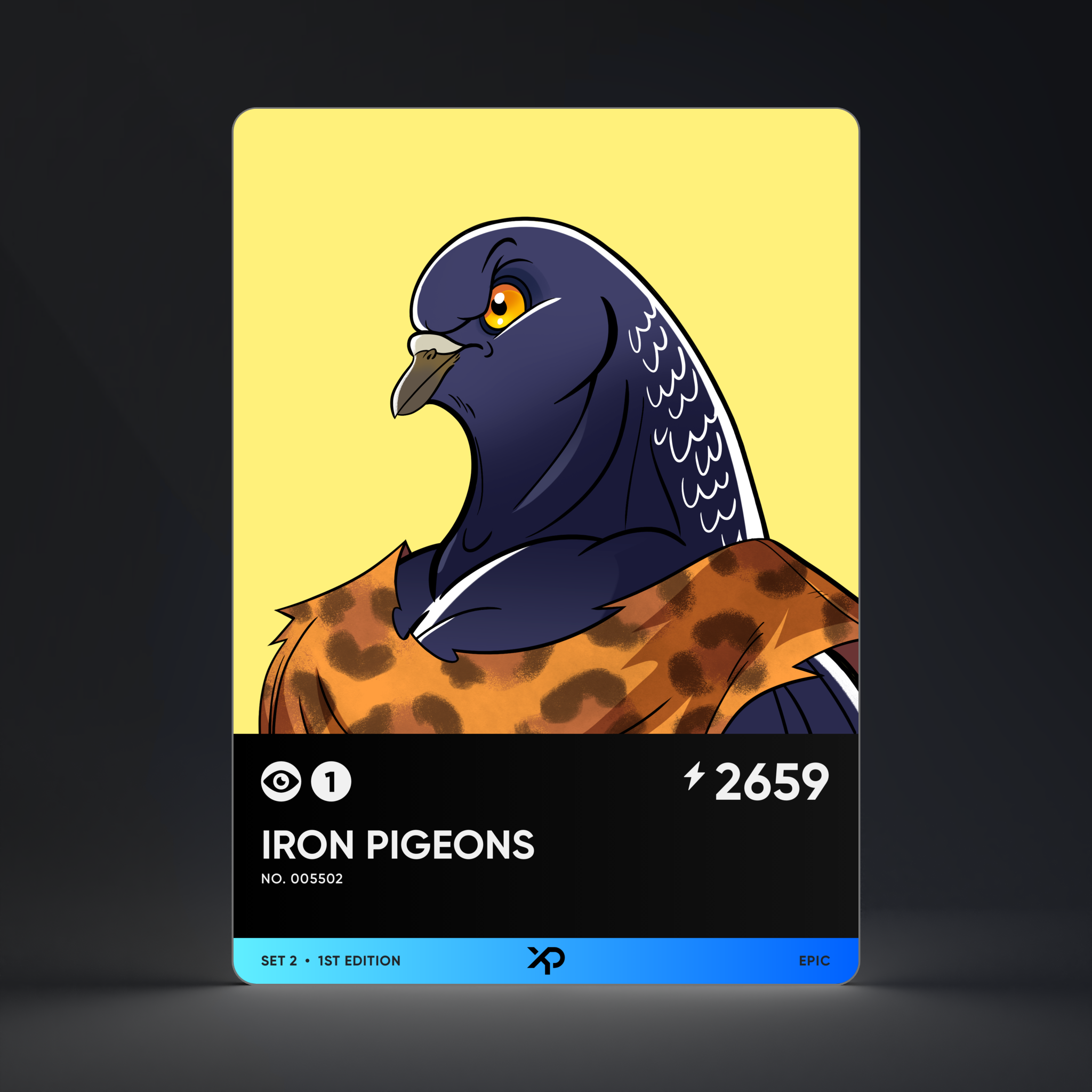 Iron Pigeon #5502 1st Edition
