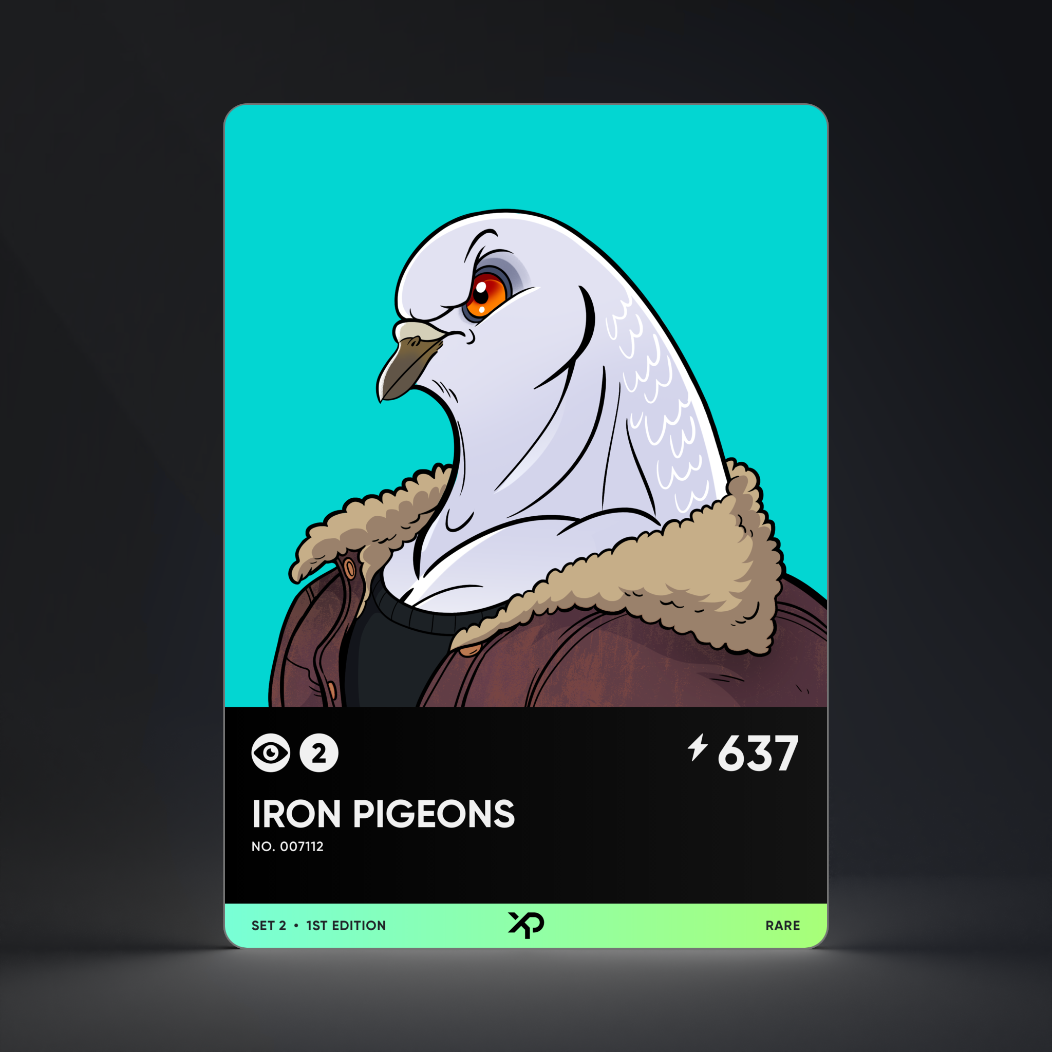 Iron Pigeon #7112 1st Edition