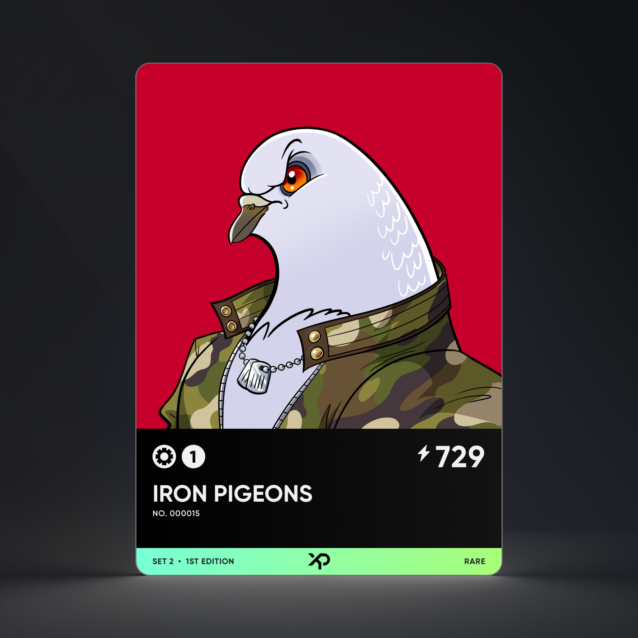 Iron Pigeon #15 1st Edition