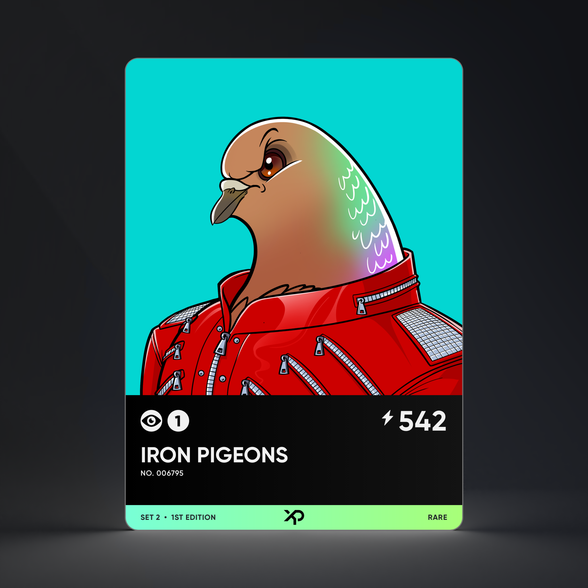 Iron Pigeon #6795 1st Edition