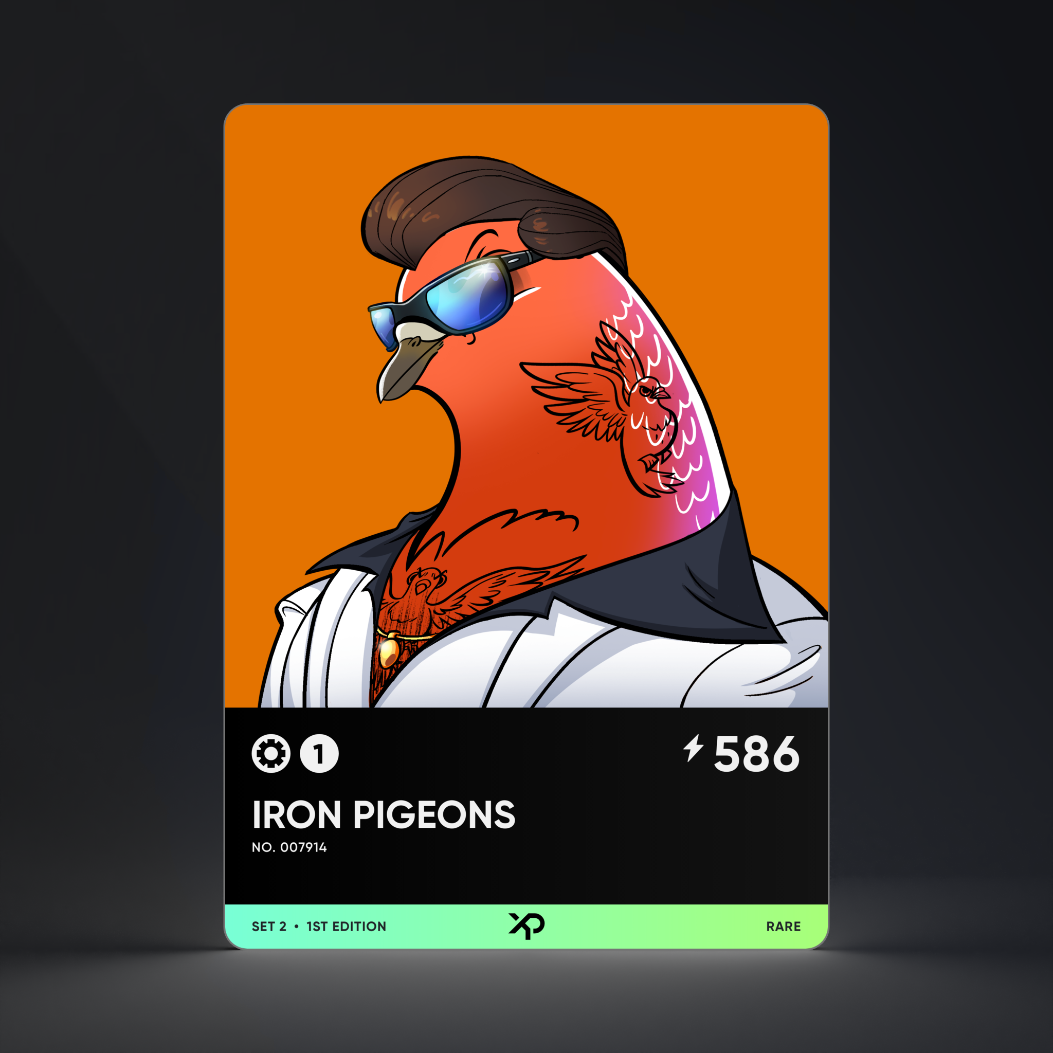 Iron Pigeon #7914 1st Edition