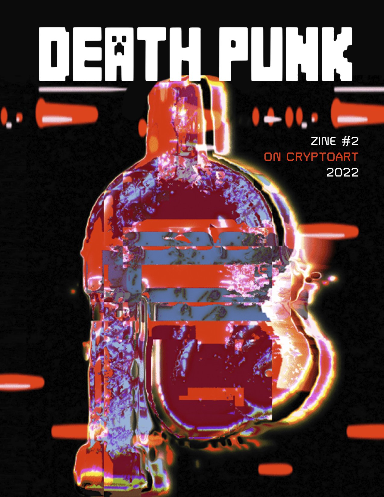 Nft DEATH PUNK Zine Issue 2: CRYPTOART #173